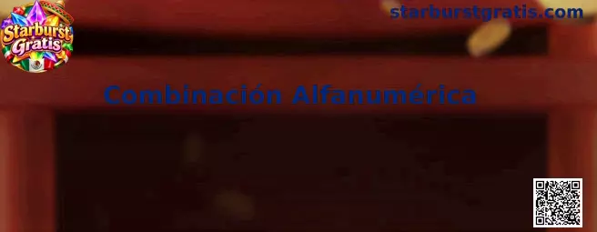 Guía para revisar una combinación alfanumérica en Starburst Gratis
