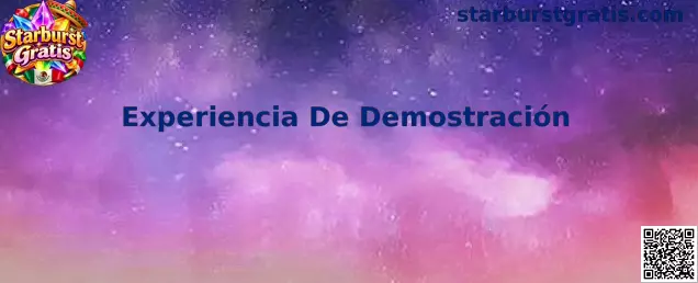 Experiencia de demostración de Starburst Gratis con carretes, símbolos y comodín estelar
