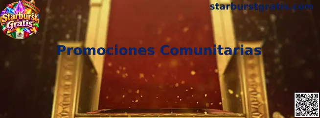 Promociones Comunitarias de Starburst Gratis