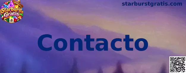 Página de contacto de Starburst Gratis
