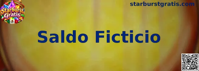 Simulador de saldo ficticio en Starburst Gratis