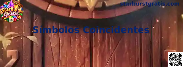 Ejemplo visual para identificar símbolos coincidentes en Starburst Gratis