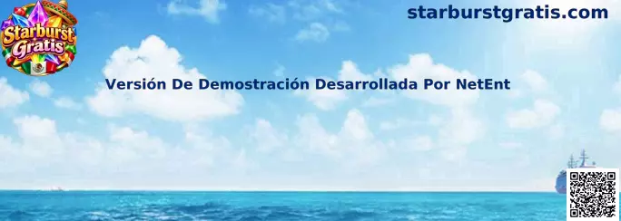 Starburst Gratis Versión De Demostración Desarrollada Por NetEnt